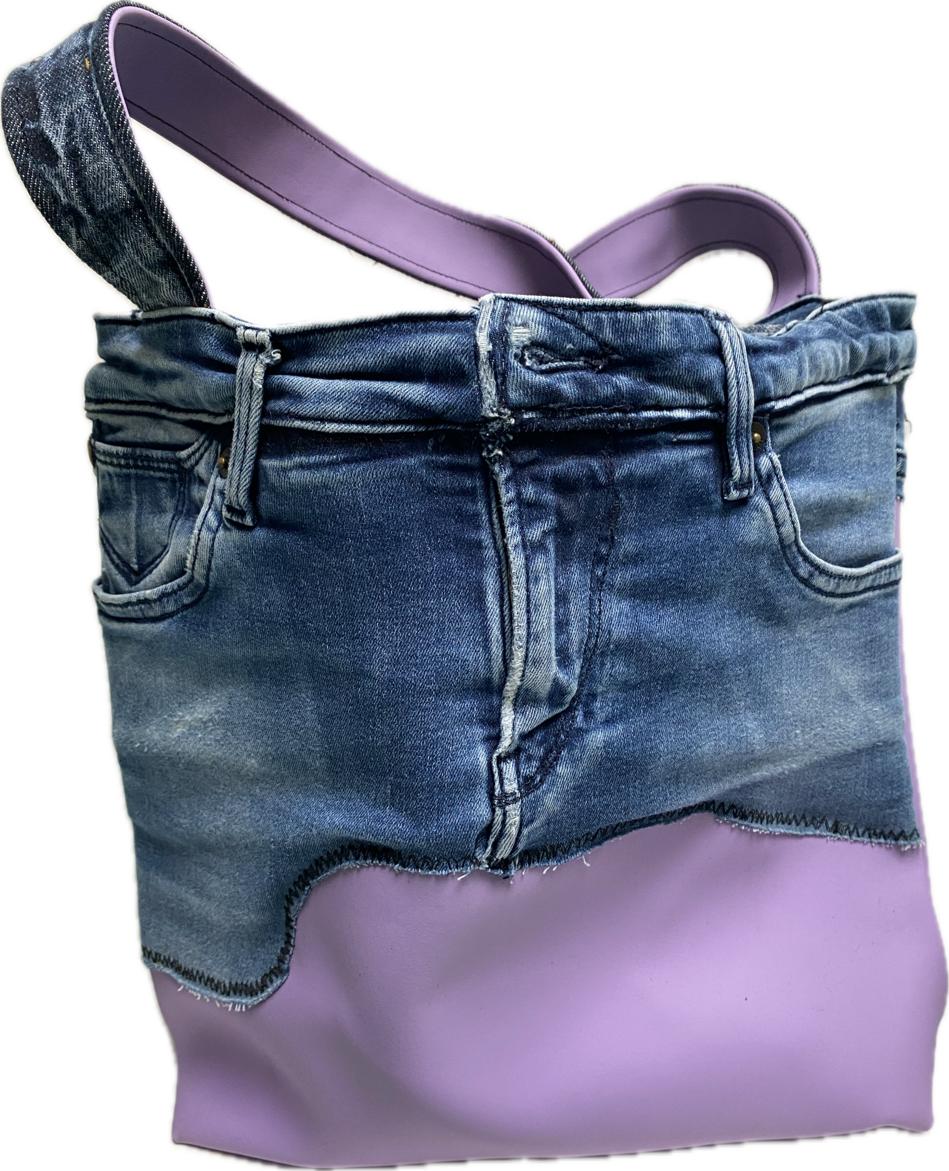 Upcycled Schoudertas van Jeans & Skai – Uniek en Duurzaam