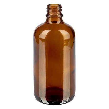 Flacon verre brun 100ml - nu - 1/5/10pcs
