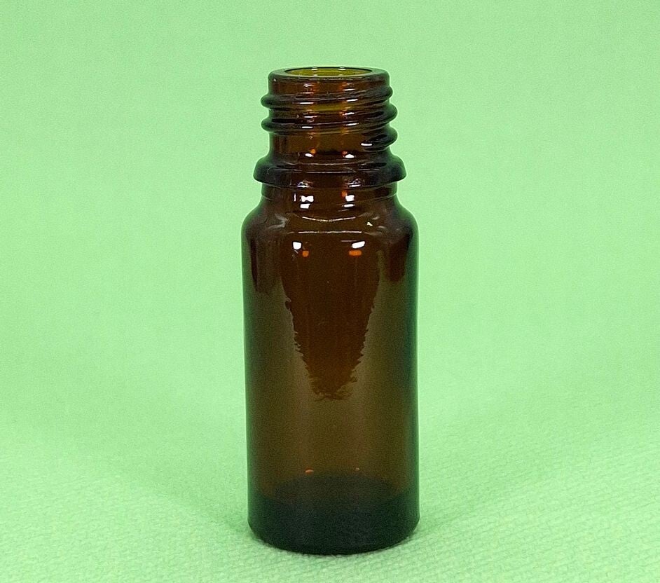Flacon verre brun 10ml - nu - 1/5/10pcs
