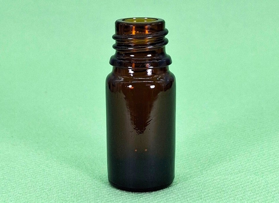 Flacon verre brun 5ml - nu - 1/5/10pcs