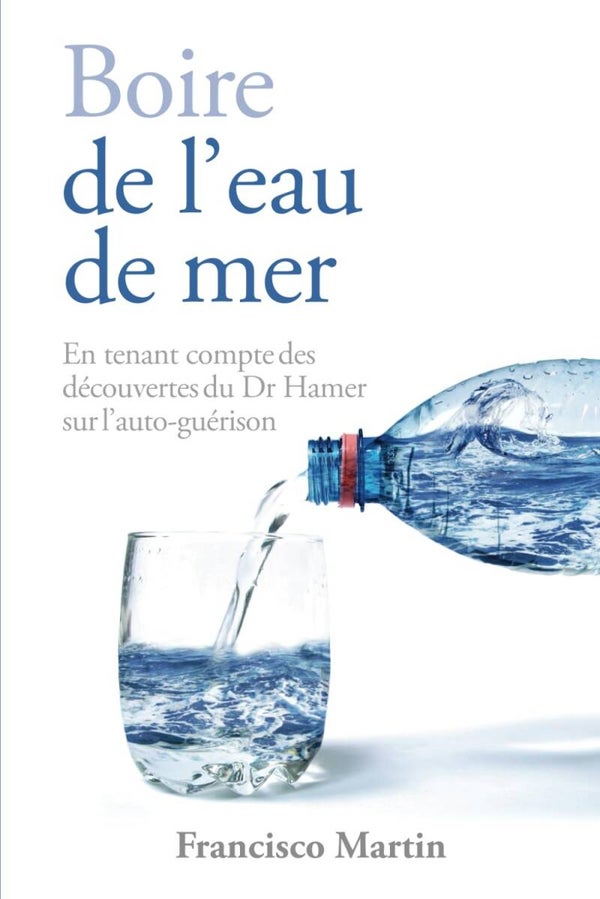 Boire de l'eau de mer - livre