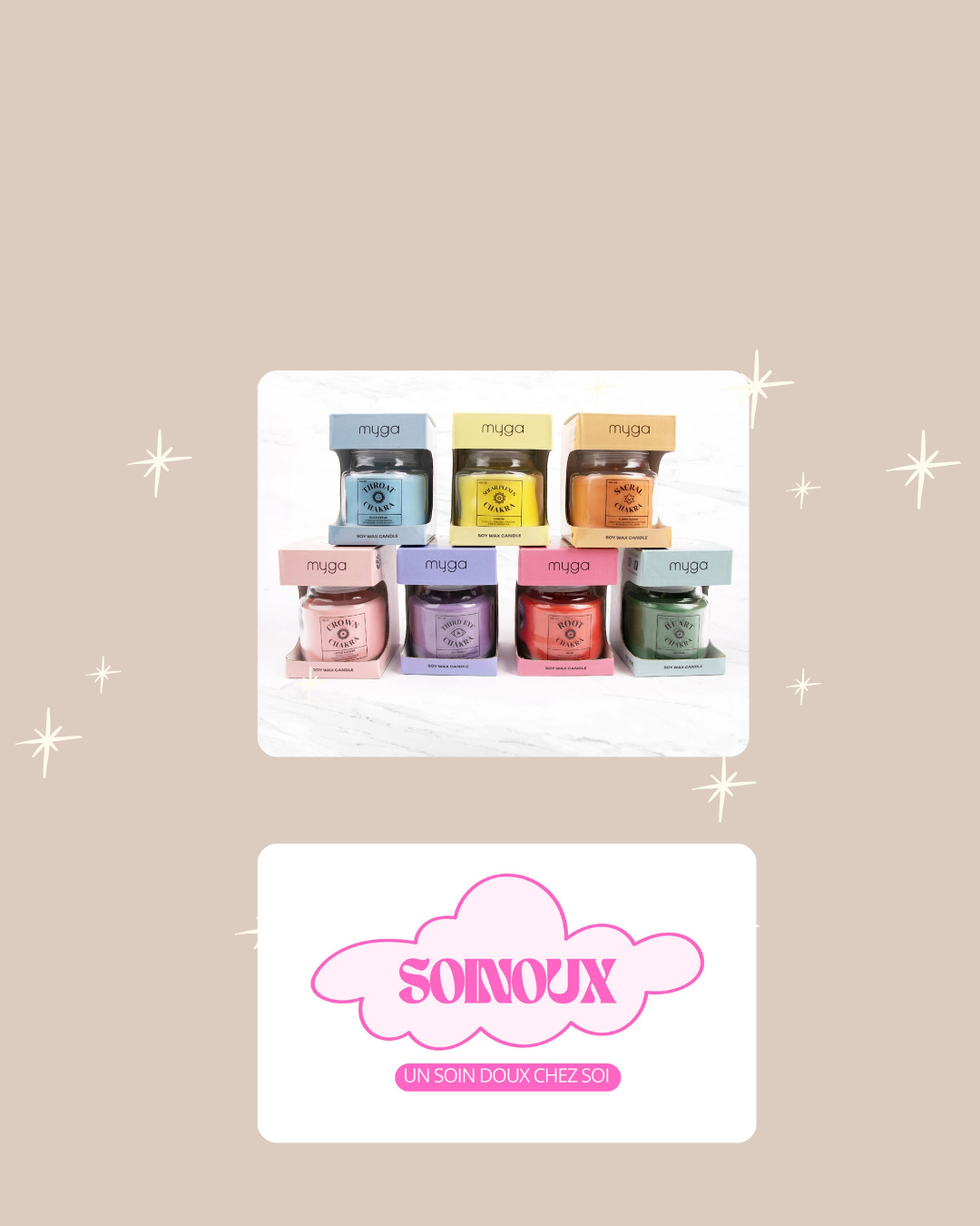 Bougie purification des chakras