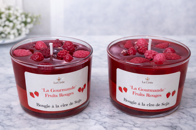 Bougie Gourmande (plusieurs parfums)