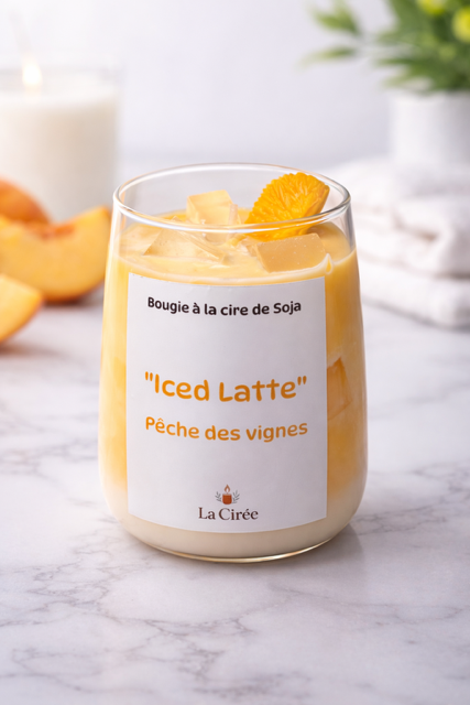 BOUGIE LATTE (plusieurs parfums disponibles)
