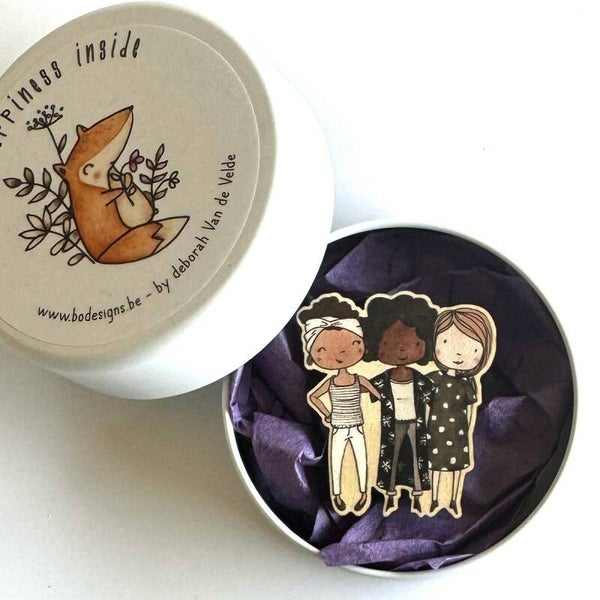 Pin's Houten - Filles