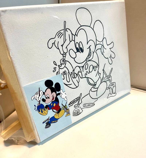 "Mickey The Painter" Paint Kit