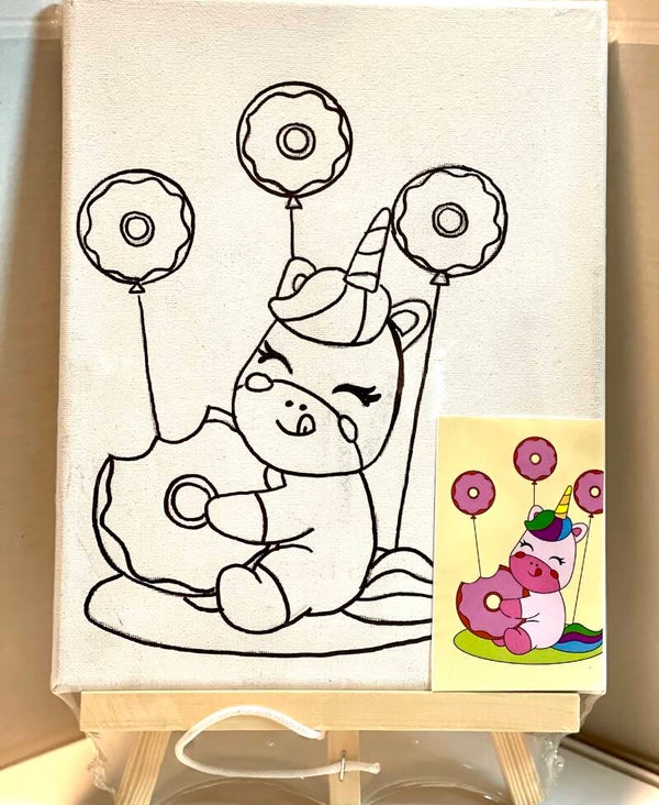 "Sweet Unicorn" Paint Kit