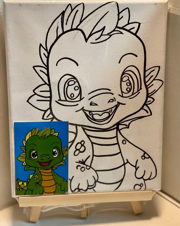 "The Little Dragon" Paint Kit