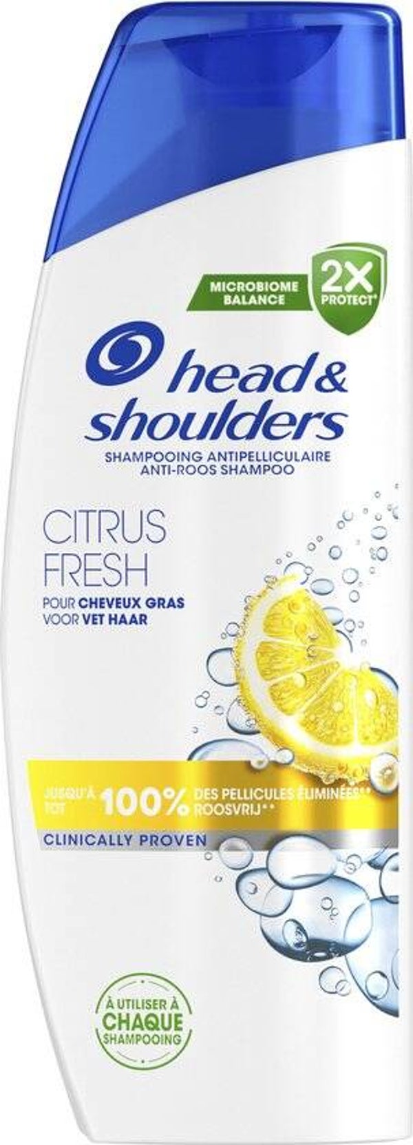 Head & Shoulders Citrus Fresh - Anti-Roos Shampoo - Voor Vet Haar