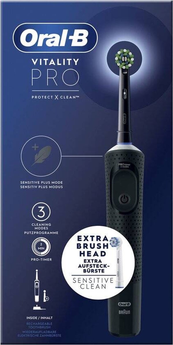 Oral-B Vitality Pro - Elektrische tandenborstel - Zwart