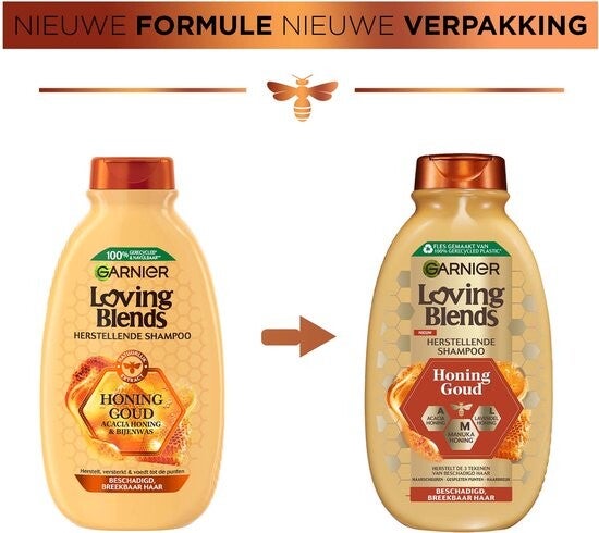 Garnier Loving Blends Honing Goud Herstellende Shampoo