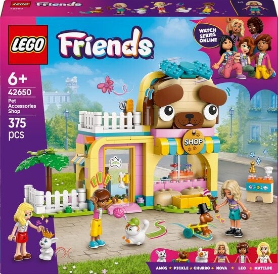 LEGO Friends Winkel met dierenaccessoires