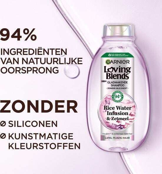 Garnier Loving Blends Rice Water Infusion & Zetmeel Shampoo