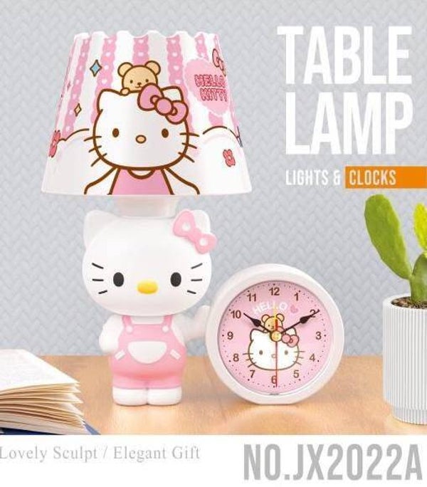 Hello Kitty lamp en klok