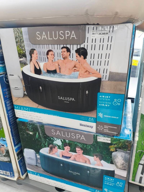 Jacuzzi, opblaasbare