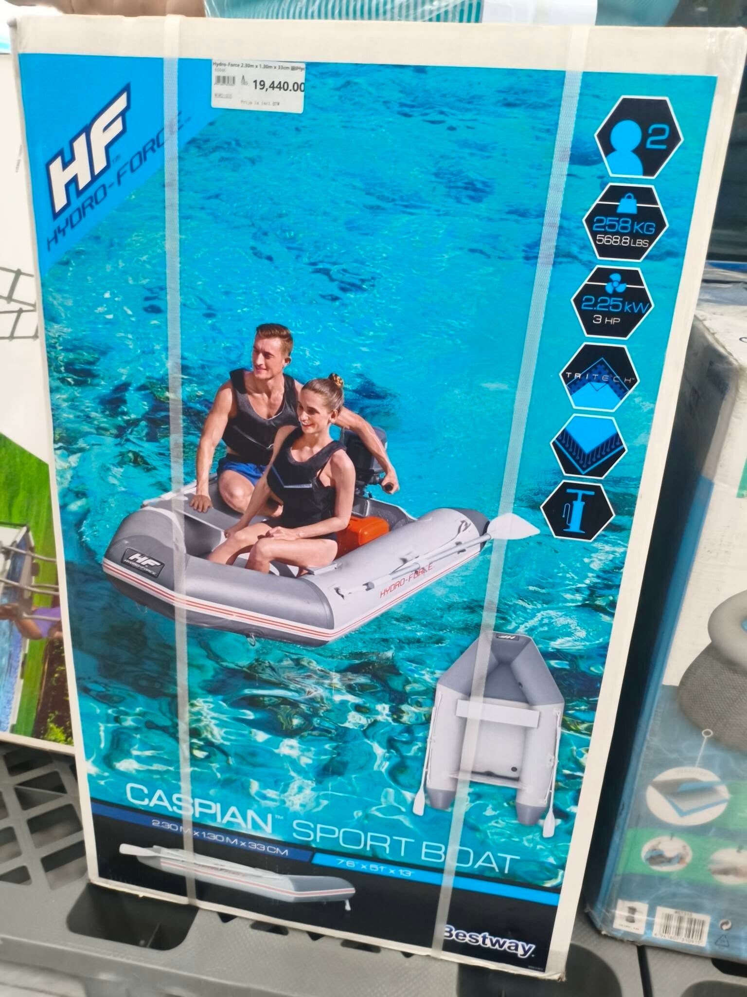 Sport boat, opblaasbare boot
