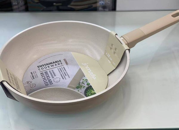 Inmafe Sienna 28 cm Keramische Wokpan met Antiaanbaklaag