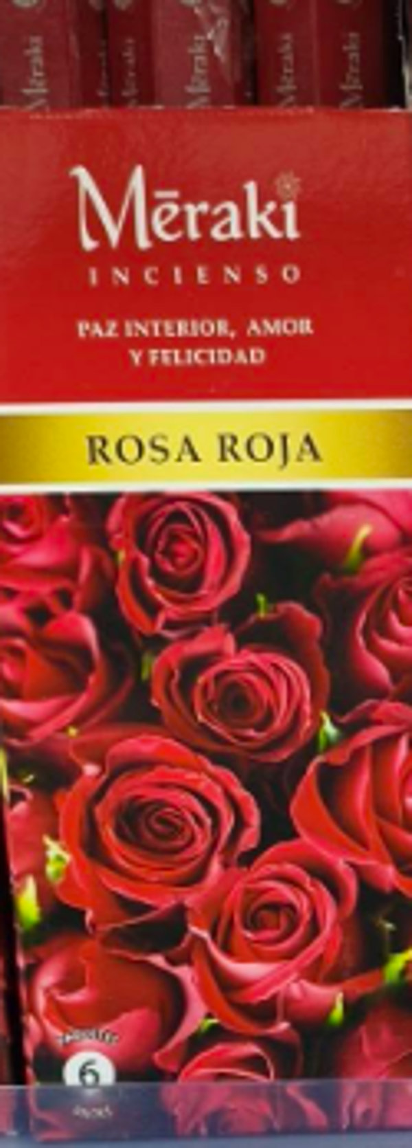 Meraki rosa roja