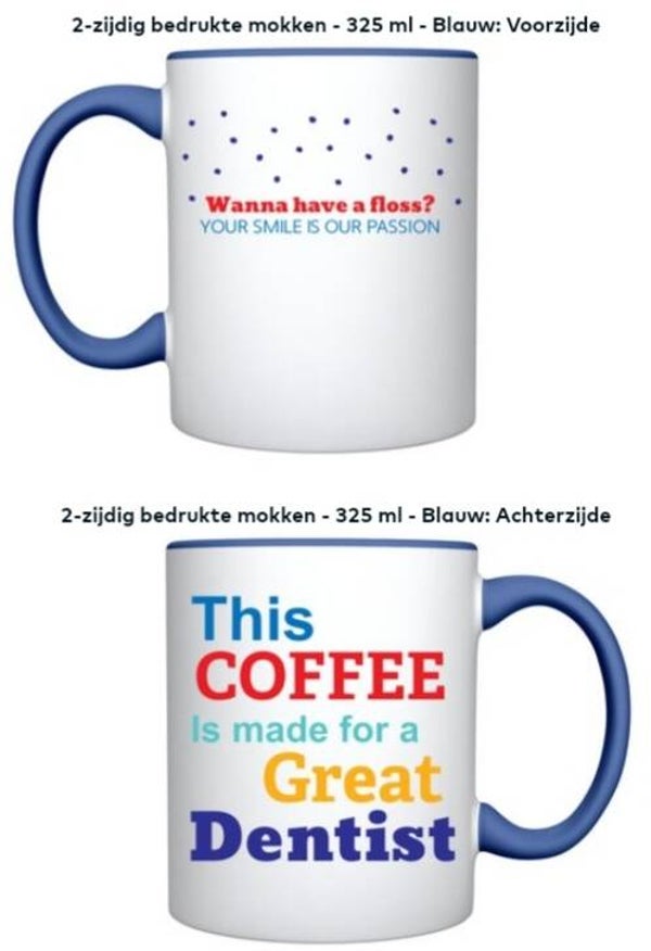 Mok voor tandarts
