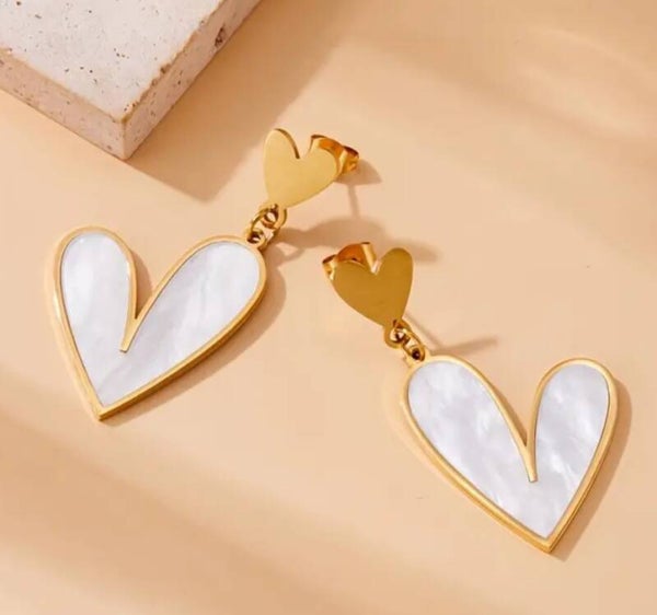 Boucles d'oreilles CŒUR