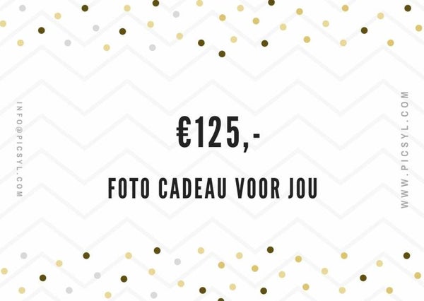 Gift card €125,-