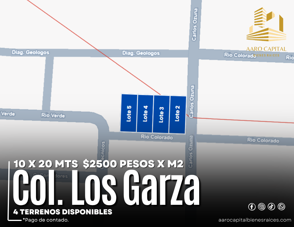 Terrenos Los Garza