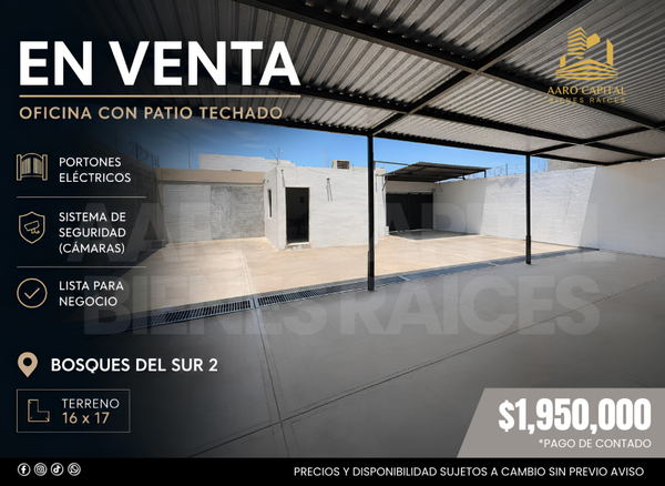 Patio con bodega