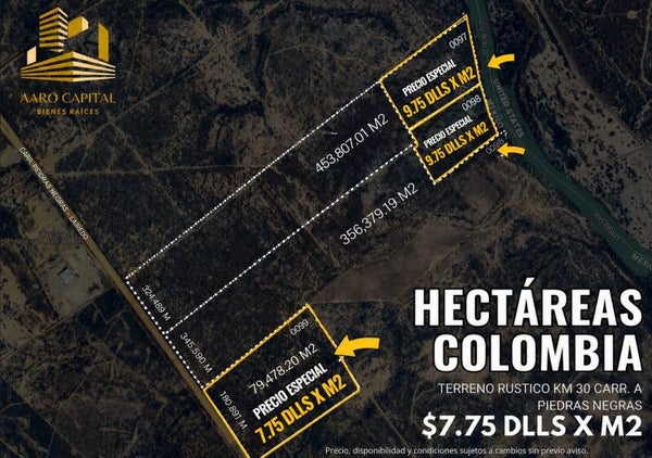 Hectareas Colombia