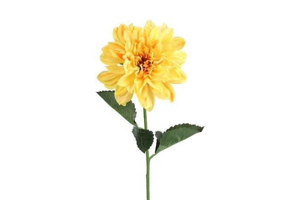 Dahlia geel 72 cm