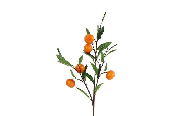 Mandarijnentak met kunst mandarijnen 86cm