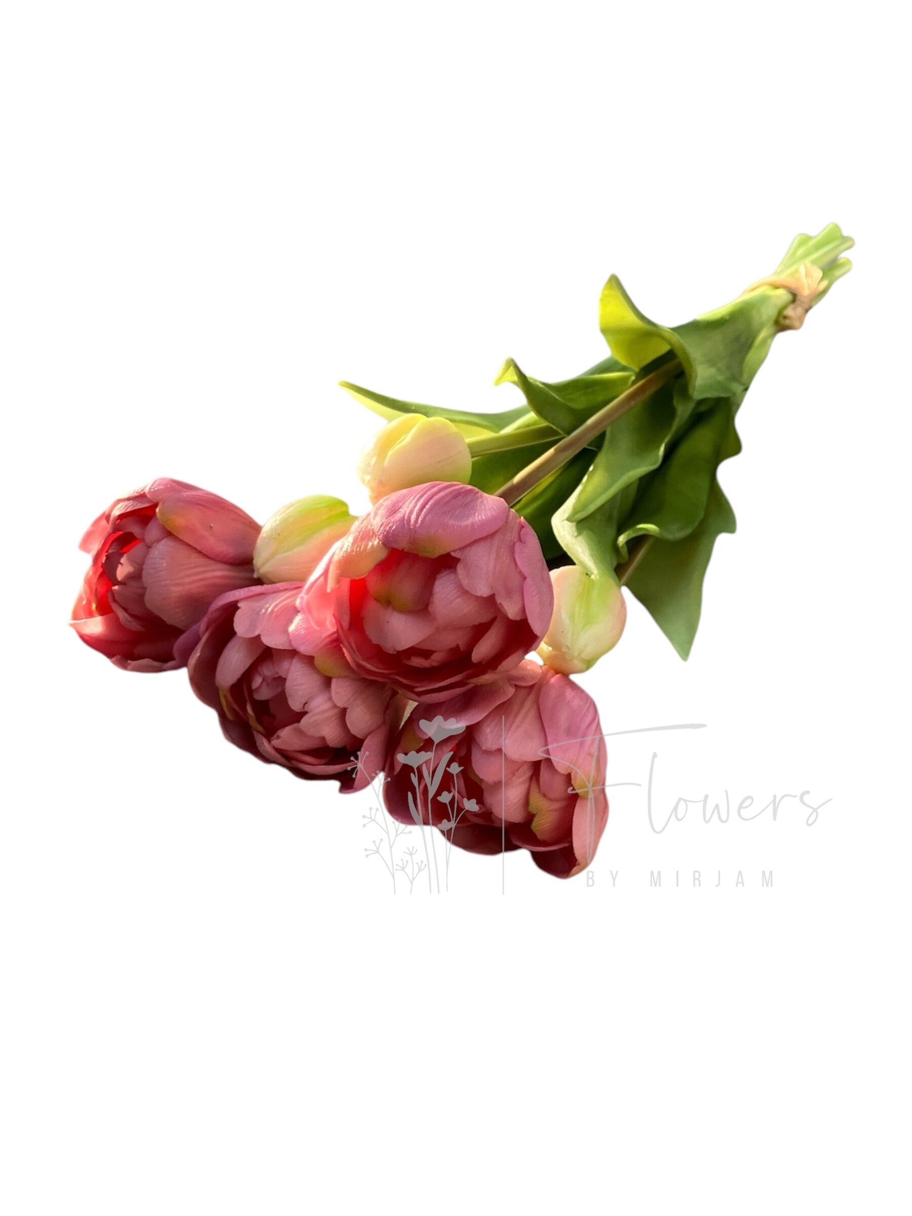 Pioentulpen roze 44 cm