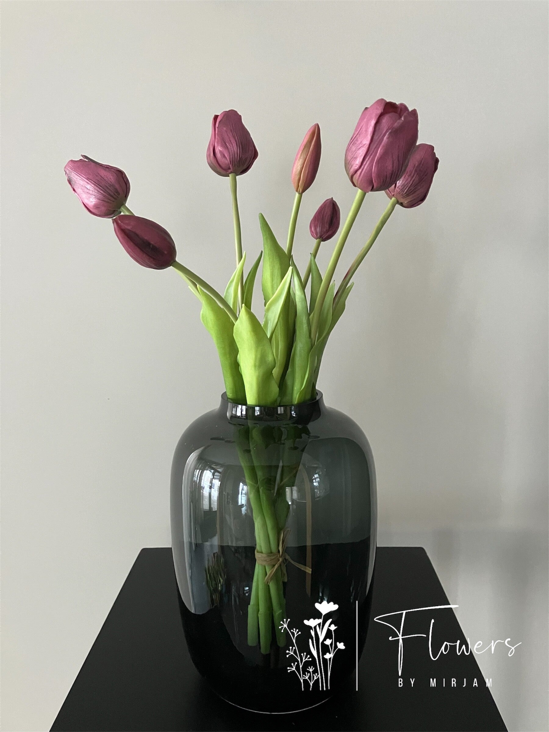 Lange tulpen paars 47 cm