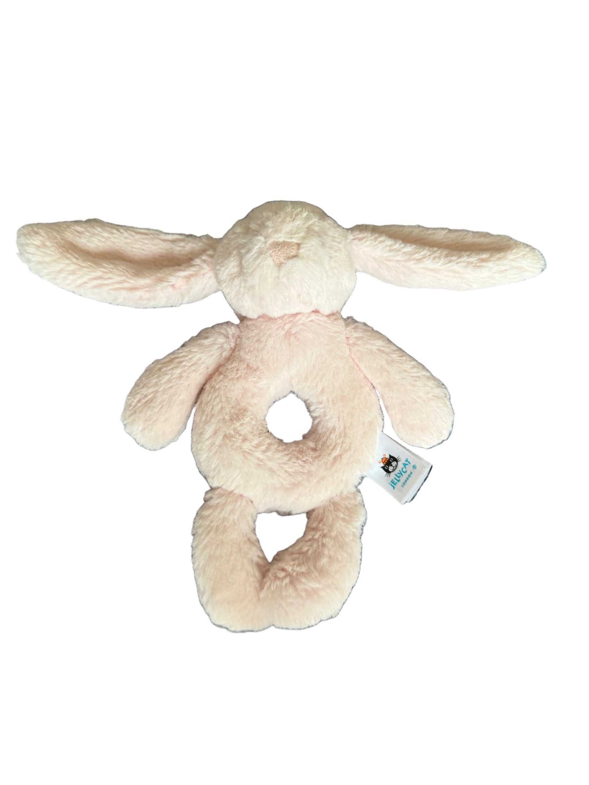 Jellycat Bashful Blush Bunny ringrammelaar