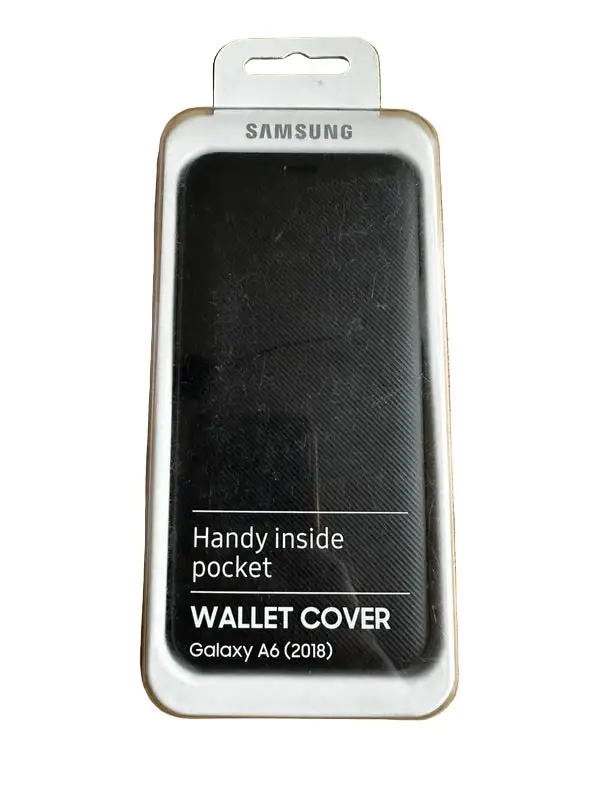 Samsung Wallet Cover voor de Galaxy A6 (2018)