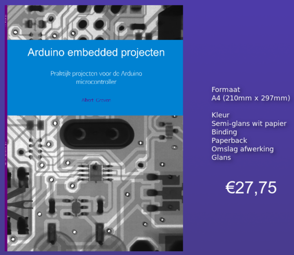 Werkboek A4 Arduino embedded projecten 