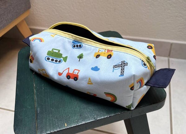 Plumier motif chantier