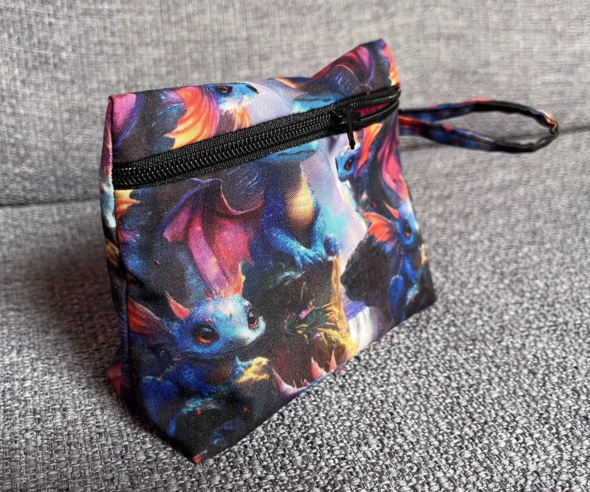 mini trousse avec fermeture éclair