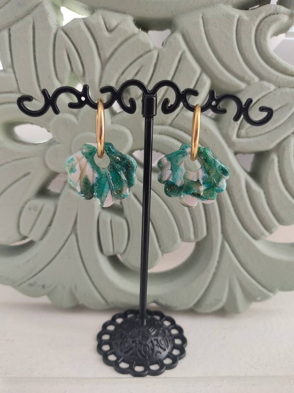 Boucle d' oreille coquillage