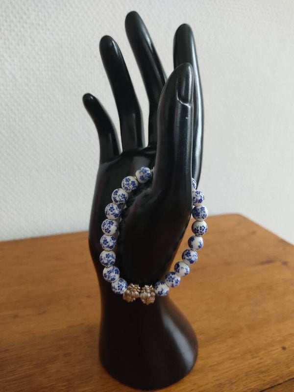 Bracelet lotus  (élastique)