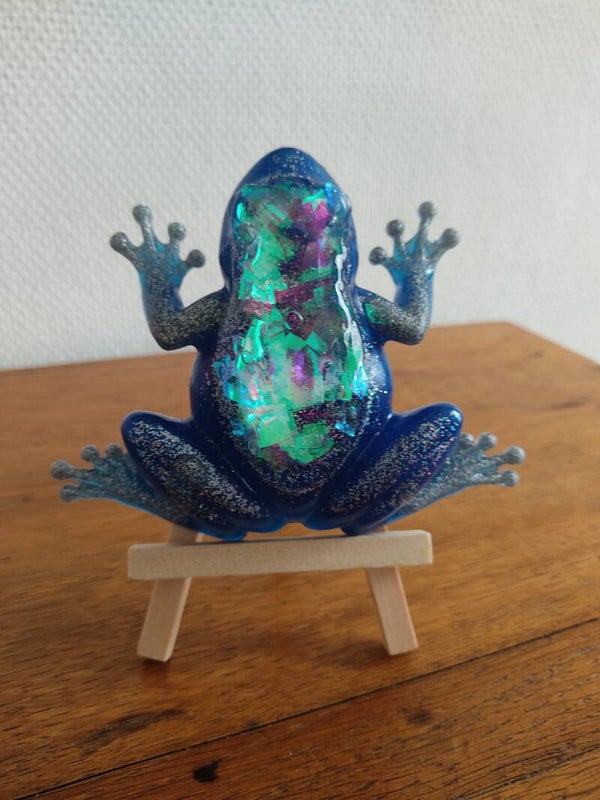 Grenouille bleu