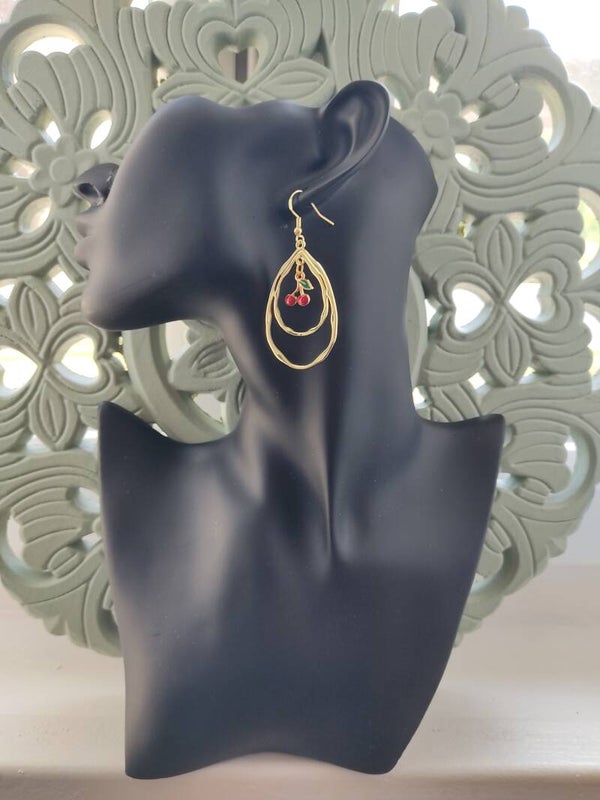 Boucle d' oreille Le temps des cerises