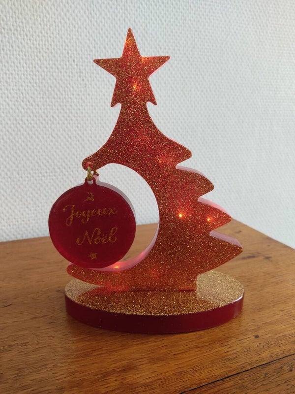 Sapin illuminé