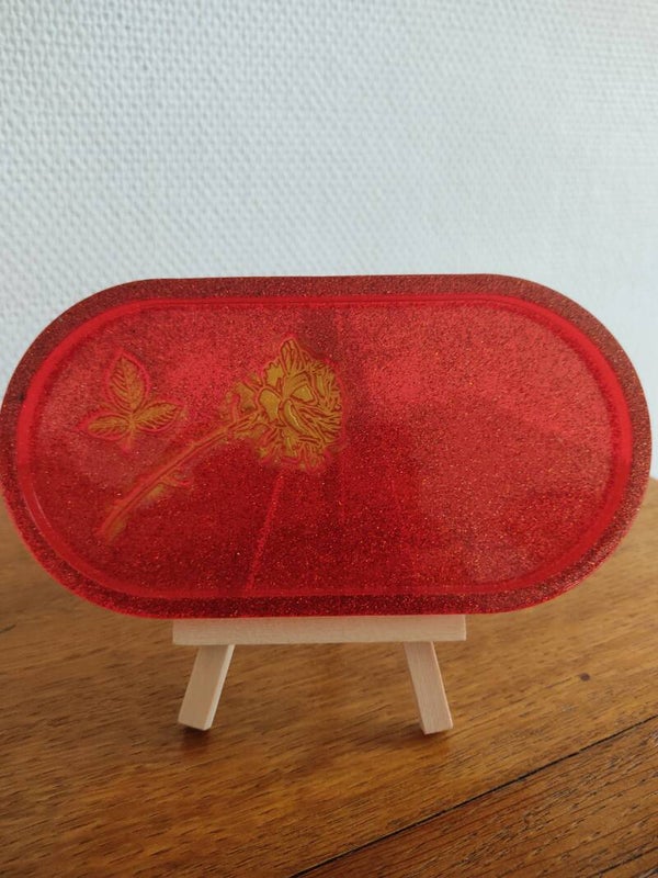 Vide poche rouge