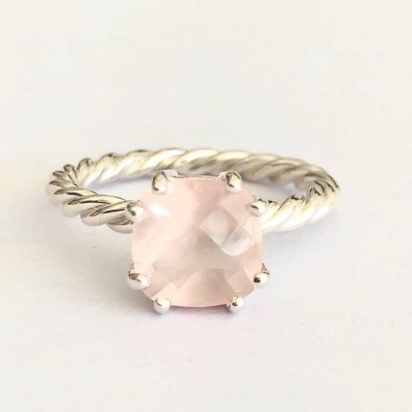 Rosita's Mix Huggs Rose Quartz Zilver