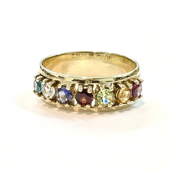 Multicolor ring Geelgoud