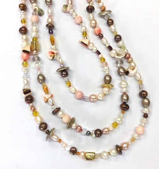 Pearls & Gems Collier Petra