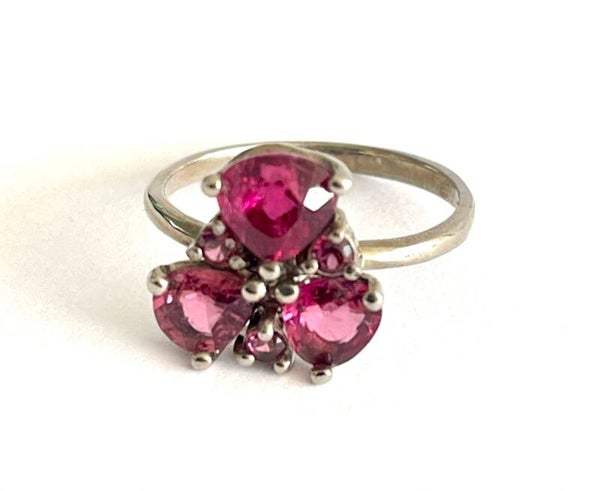 Zilveren ring met Tourmaline