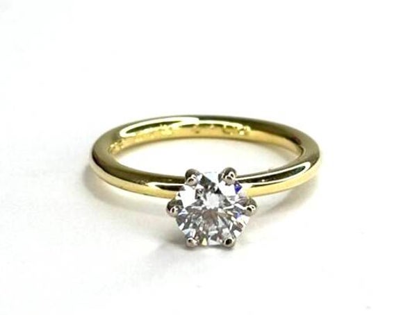 Rosita's Mix Geelgoud en Witgoud met Diamant