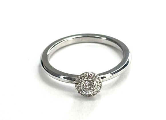 Rosita's Mix Diamond halo Witgoud