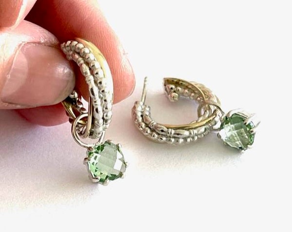 Huggs Creoolhangers Raspberry Quartz